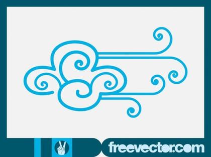 Wind Icon Free Vector