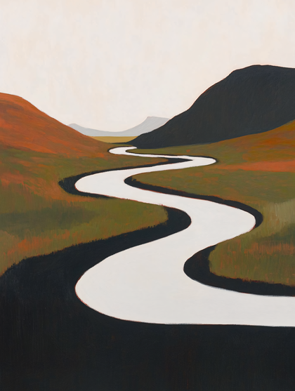 Winding River Landscape