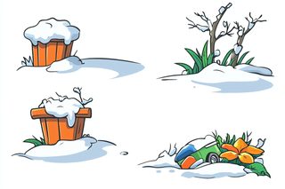 winter garden elements
