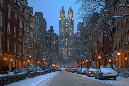 Winter Serenity on Central Park West