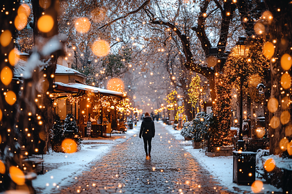 Winter Street Illuminated