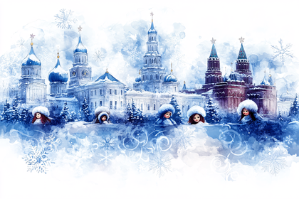Winter Wonderland In Moscow