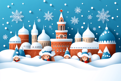 Winter Wonderland in Russia