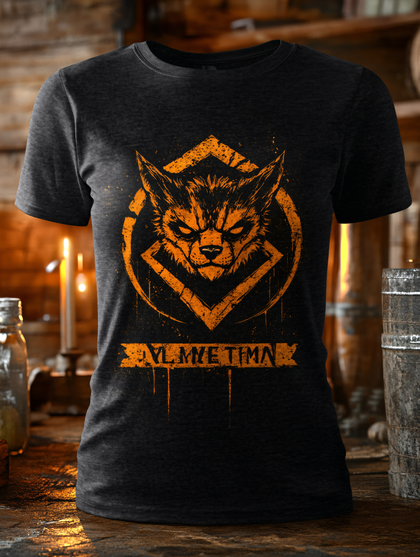 Wolf Graphic T-shirt Design