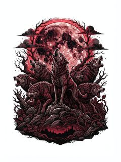 wolves blood moon