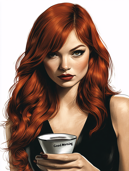 Woman Holding Coffee Cup