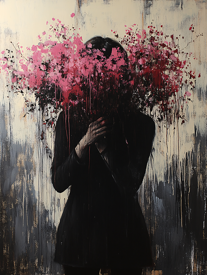 Woman With Flowers