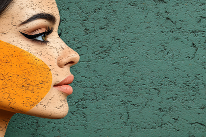 Woman With Painted Face