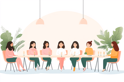 Women Gathering For Brunch