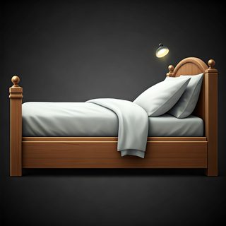 wooden bed frame