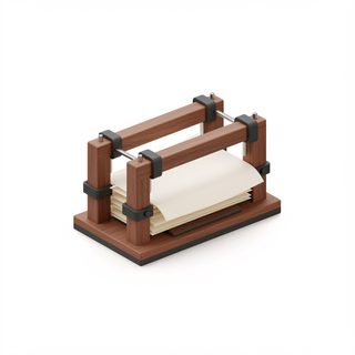 bookbinding press tool