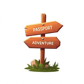 Wooden Direction Sign