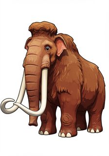 woolly mammoth cartoon