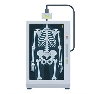 X-ray machine skeleton