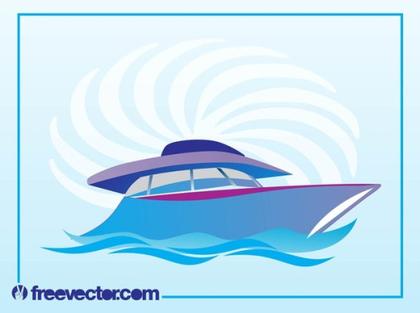 Yacht Illustration Free Vector