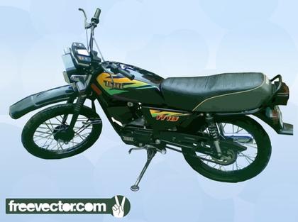 Yamaha Motorcycle Free Vector