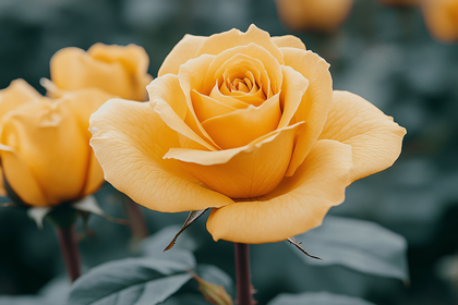 Yellow Rose Blossom