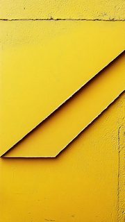 Yellow Wall Abstract