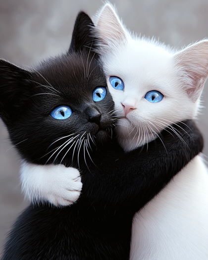 Yin Yang Kittens