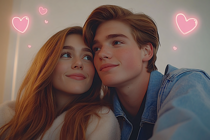 Young Couple in Love