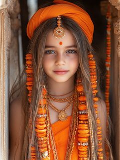 Indian girl jewelry