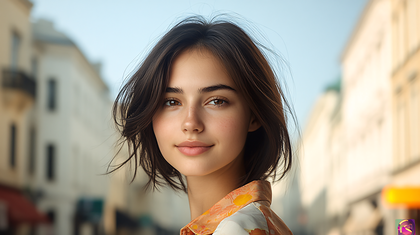 Young Woman Outdoors