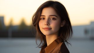 Young Woman Portrait Outdoors
