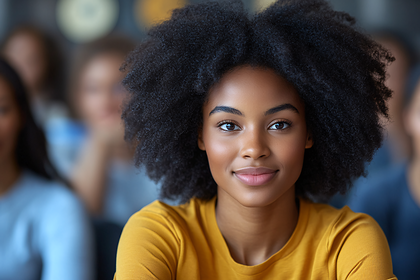 Young Woman Smiling