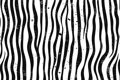 Zebra Stripe Grunge Pattern