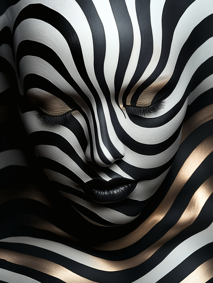 Zebra Stripes Illusion