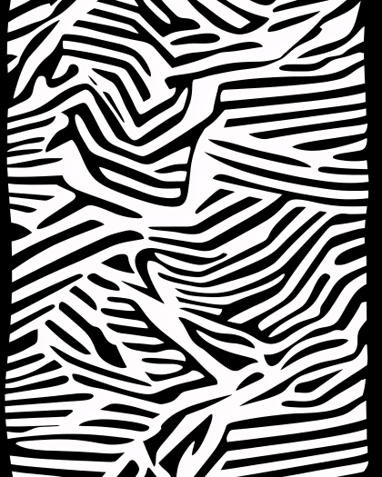 Zebra Stripes Pattern