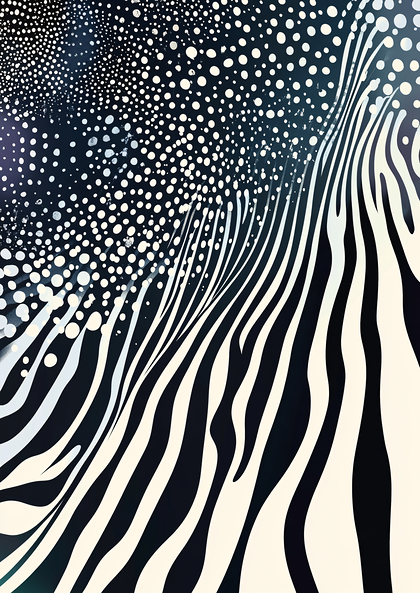 Zebra Stripes with Dots